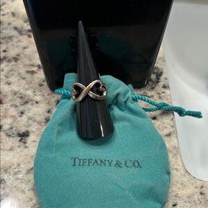 Tiffany & Co. Silver Infinity Ring